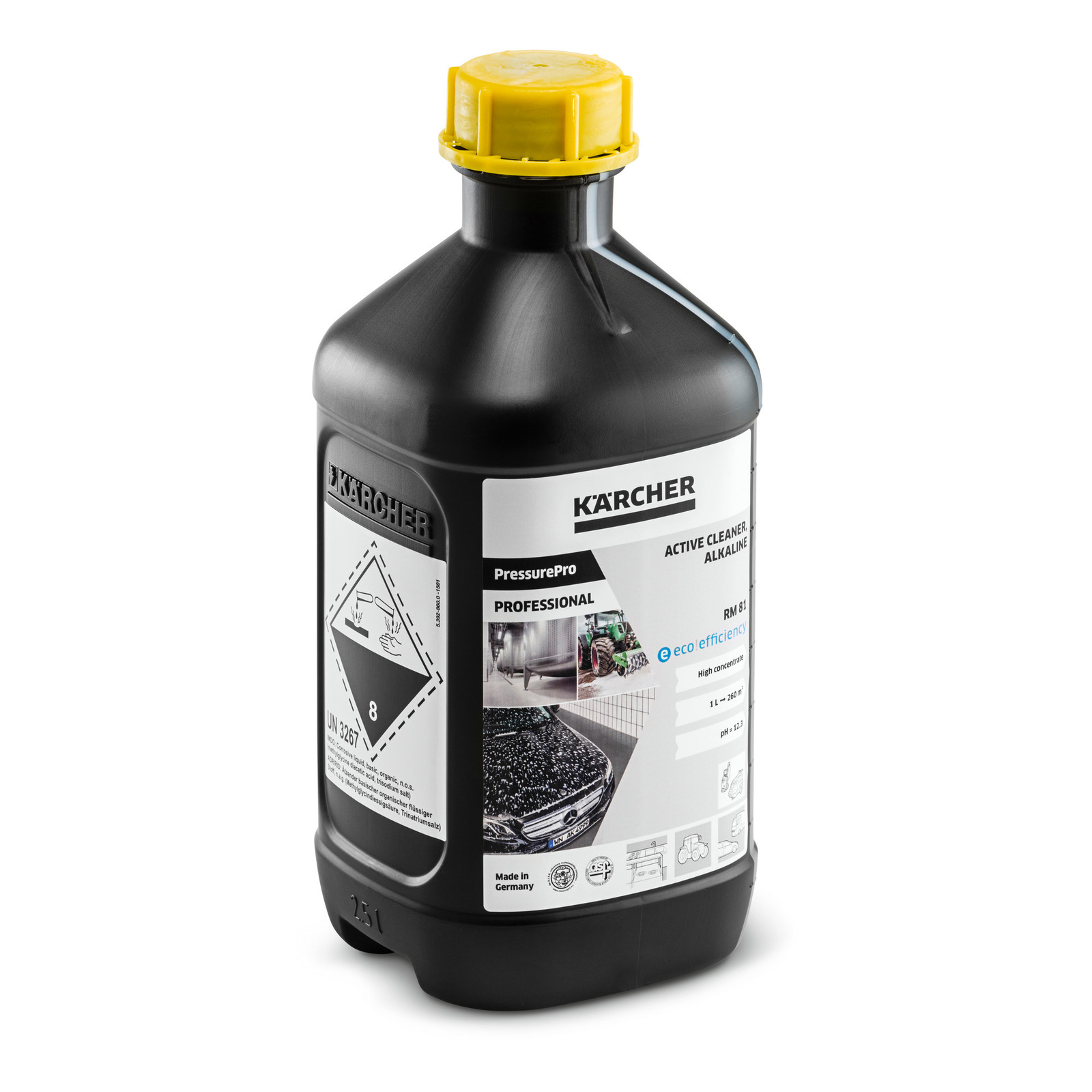 PressurePro Aktivreiniger, alkalisch RM 81 eco!efficiency, 2.5l